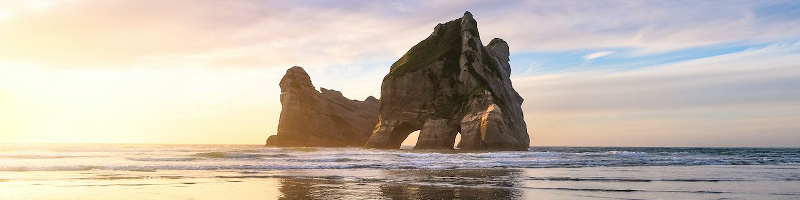 Wharariki Beach